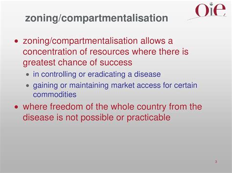 The Oies Approach To Zones And Compartments Ppt Download