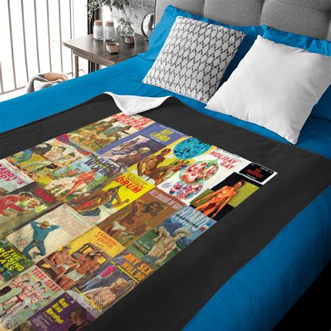 Vintage Gay Pulp Fiction Collage Version Baby Blankets Sold By IreneDPadilla SKU