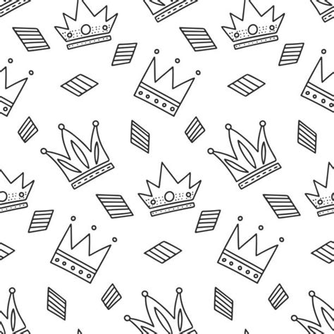 Clip Art Of Princess Crown Wallpaper Illustrations Royalty Free Vector