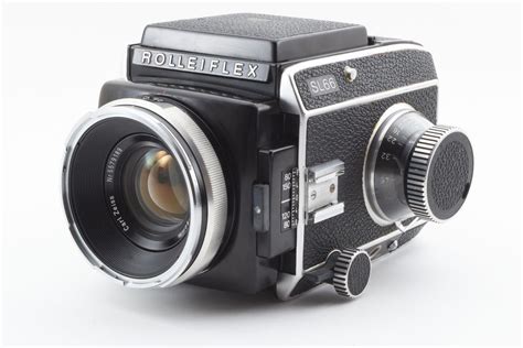 【やや傷や汚れあり】1円～希少＊rolleiflex ローライフレックス Sl66 中判カメラ Carl Zeiss Planar 80