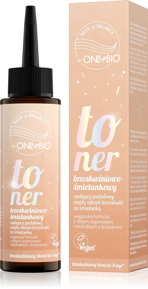 Onlybio Hair In Balance Toner Brzoskwiniowo Mietankowy Ml