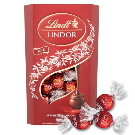 Lindt Lindor Milk Cornet G Black Vanilla Gourmet