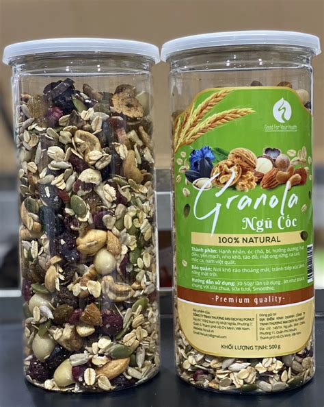 GRANOLA SIÊU HẠT - VỊ TRUYỀN THỐNG (500G)