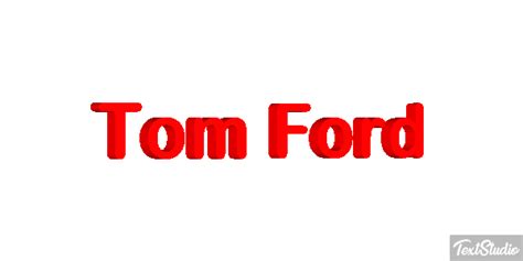 Tom Ford Brand Animated  Logo Designs