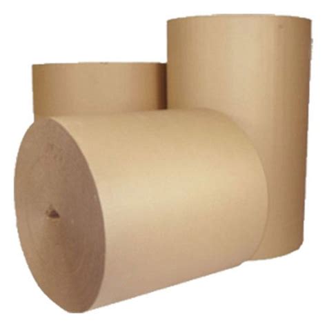 Wood Pulp Plain Brown Kraft Paper Roll For Packaging Gsm Gsm At