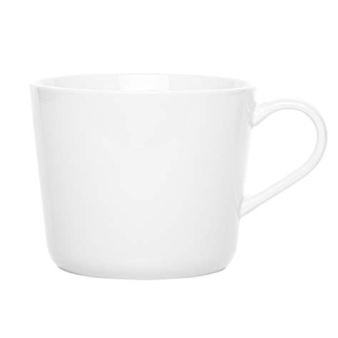 Taza Blanca Aislado Sobre Fondo Blanco Foto Premium