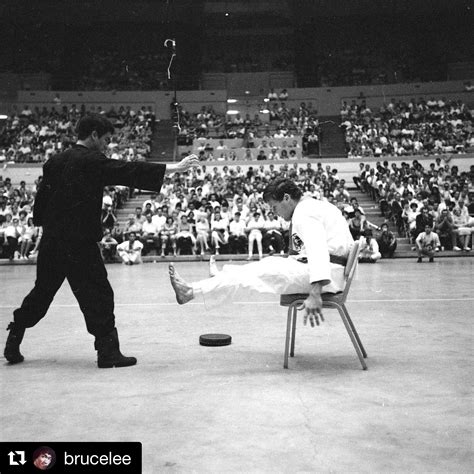 Bruce Lee Debuted His Now Famous One Inch Punch Arguably One Of His