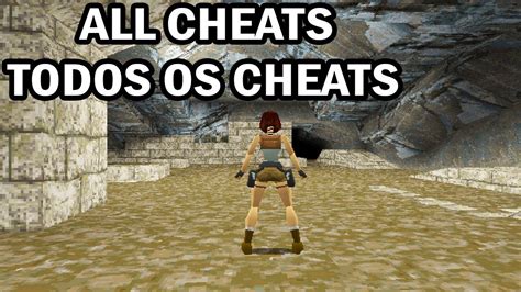 Tomb Raider Ps1 All Cheats Todos Os Cheats Youtube