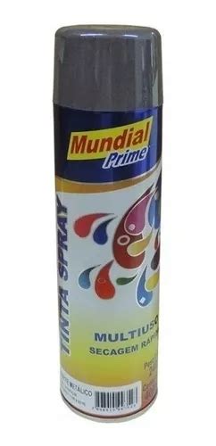 Tinta Spray Grafite Met Lica Ml Mundial Prime Parcelamento Sem Juros