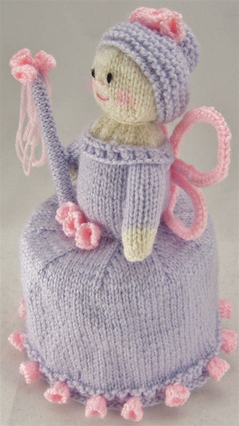 Flower Fairy Toilet Roll Cover Knitting Pattern Knitting By Post