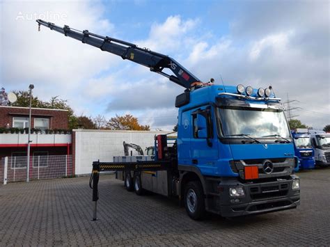 Mercedes Benz Actros Pritsche Hiab Ep Kran