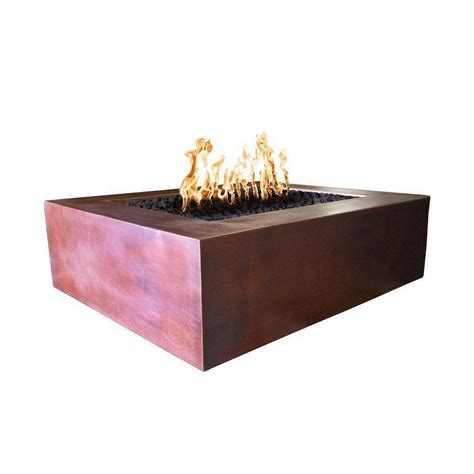 Denali Copper Fire Pit Table – Outdoor Fire and Patio