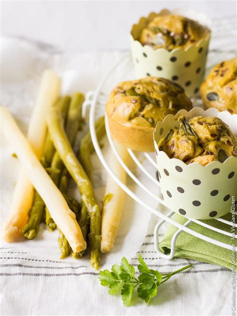 Muffins Printaniers Aux Asperges Ma Vie Sans Gluten