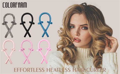 Amazon Colorfarm Heatless Curler Heatless Curling Rod Headband