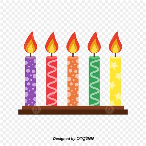 Combinaci N De Velas De Cumplea Os Estampadas Png Dibujos Encantador