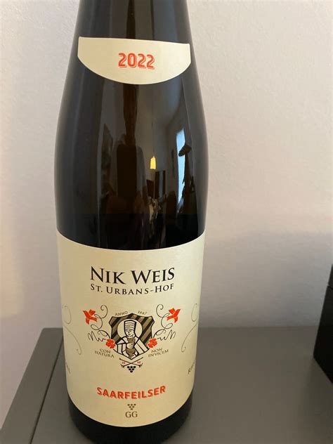 NV Nik Weis St Urbans Hof Saarfeilser Riesling Großes Gewächs