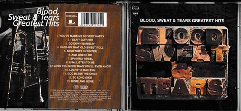 P Yta Cd Blood Sweat Tears Blood Sweat Tears Greatest Hits