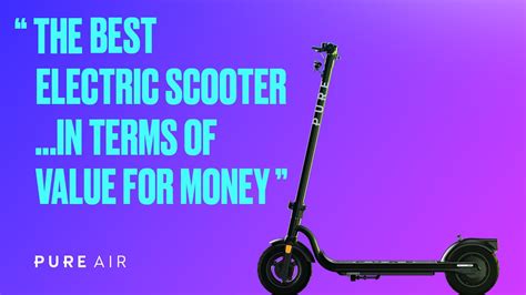 Product Review Pure Air Electric Scooter Youtube