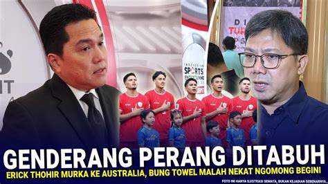 GENDERANG PERANG DITABUH Bung Towel Malah Nekat Ngomong Hal TAK