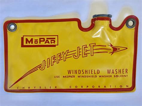 Windshield Washer Bag Classic Mopar Parts Andy Bernbaum Auto Parts