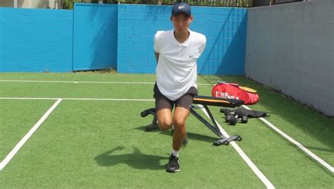 9 Tennis Exercises Exercises For Tennis Player Tennis Fitness