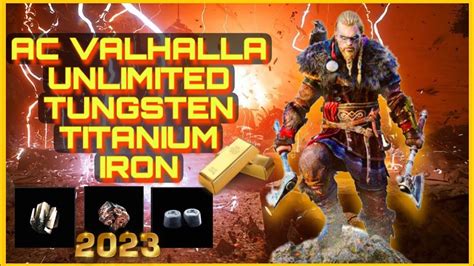 Assassin S Creed Valhalla 2023 Unlimited Tungsten Titanium Iron Ore