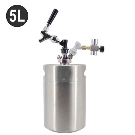 Dispensador de barril 5l mini depósito de cerveja para artesanato