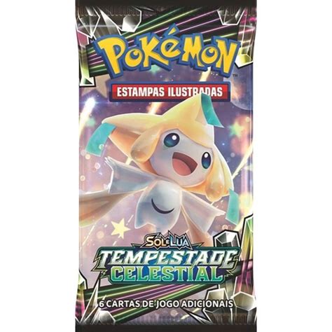 Pokemon Booster Sol E Lua Tempestade Celestial Submarino