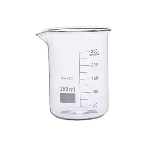 Vaso De Precipitado Ml Graduado Vidrio Borosilicato