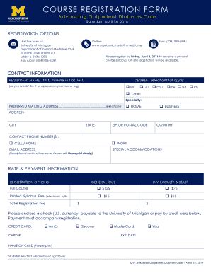 Fillable Online Med Umich Advancing Outpatient Diabetes Care Fax Email