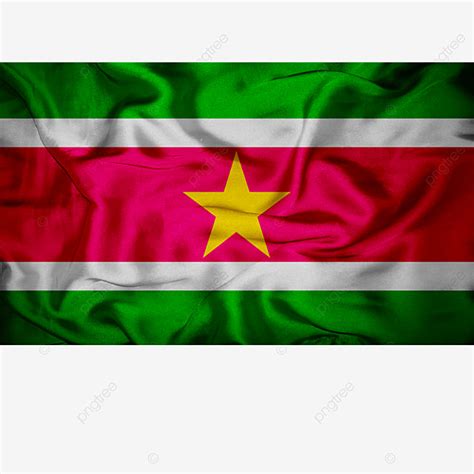 Bandera De Surinam Transparente Con Tela Png Suriname Surinam