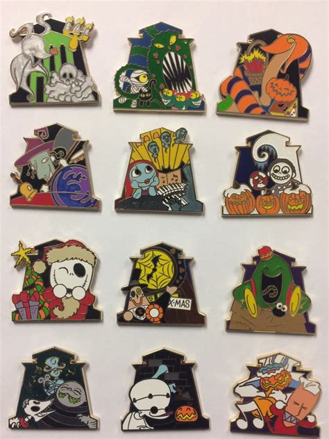 Disneyland Tiny Kingdom Mystery Pins Series 4 Haunted Mansion EBay