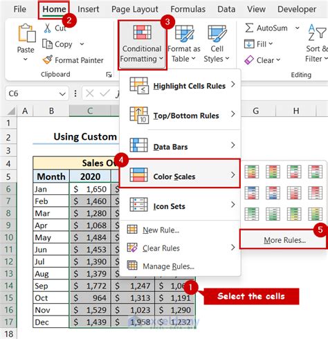 How to Create a Heatmap in Excel (Static, Dynamic and Geographic) - ExcelDemy