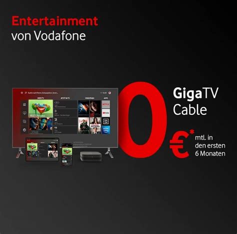 Vodafone Iptv Angebote Juli Jetzt Gigatv K Ab