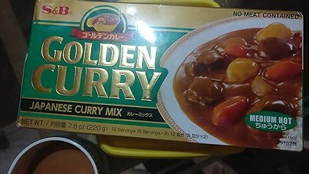 S B Golden Curry Sauce Mix Japanese Curry Mix Medium Hot Gm