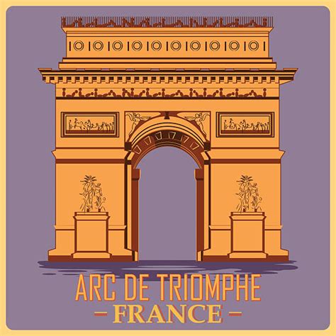 Arc De Triomphe Clip Art Illustrations, Royalty-Free Vector Graphics ...