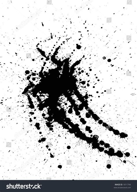 Detailed Paint Splat - Vector - 1811744 : Shutterstock