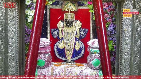 darshan shree dwarkadhish temple dwarka official channel youtube