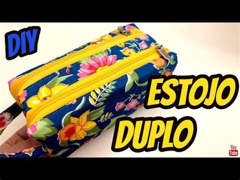 Estojo Duplo Necessaire Dupla Jeito Mais F Cil Passo A Passo