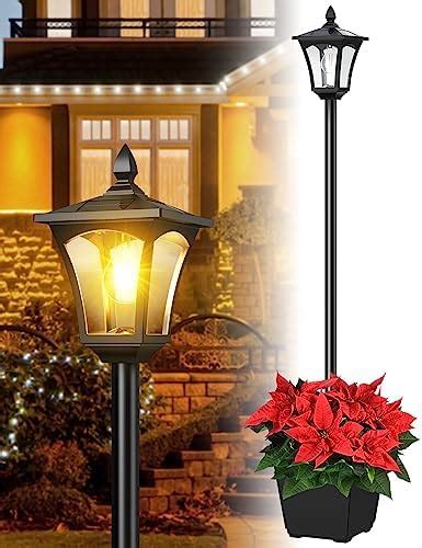 Solar Lights Outdoor Waterproof Bright Outdoor Post Light Metal