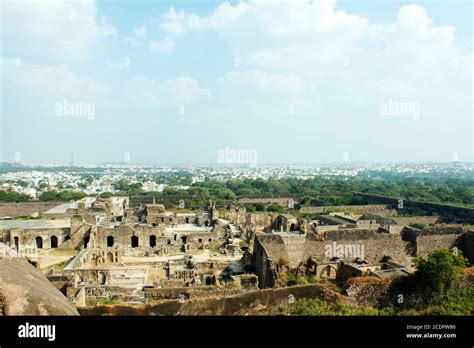 Golconda fort, Hyderabad Stock Photo - Alamy