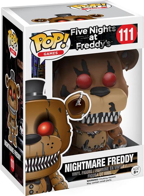 FUNKO POP! GAMES: Five Nights At Freddy's - Nightmare Freddy : Amazon ...