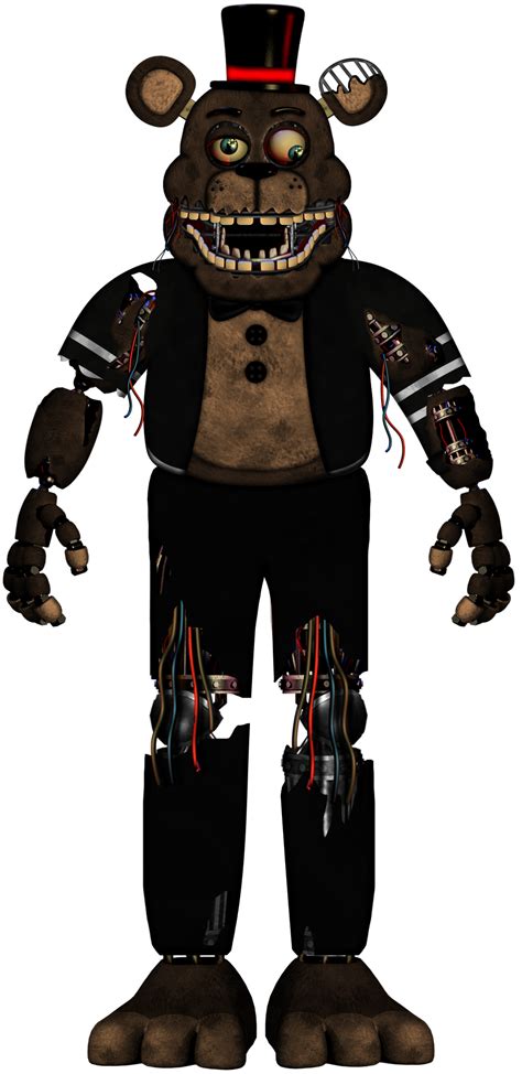 Fnaf Plus Withered Freddy By Ajosterio On Deviantart