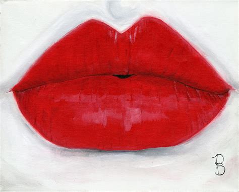 Paintings Of Lips