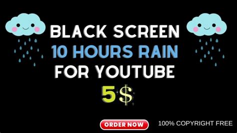 Create 10 hours monetizable black screen nature sounds video by ...