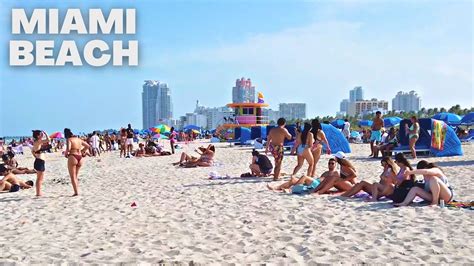 4k Miami Beach Walk South Beach Youtube