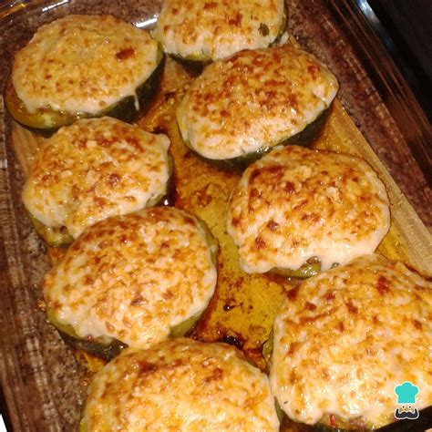 Zapallitos rellenos al horno Fácil