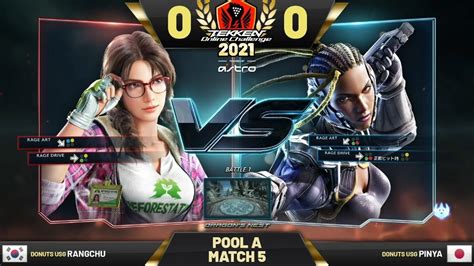 Tekken Offline Japan Invitational Rangchu Julia Vs Pinya M