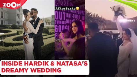 Hardik Pandya And Natasa Stankovics Dreamy Wedding Inside Pictures And