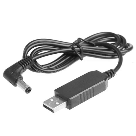 Usb Dc V Zu V X Mm Rechten Winkel M Nnlich Schritt Hoch Adapter